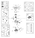 Page A Diagram and Parts List for 1536-0  Briggs and Stratton Pressure Washer